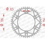 Couronne AFAM 48 dents acier ultra-light pas 520 type 14206SLK