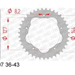 Couronne AFAM 41 dents acier pas 520 type 50607