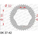 Couronne AFAM 39 dents acier pas 525 type 50803K