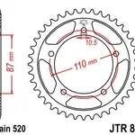 Couronne JT SPROCKETS 46 dents acier pas 520 type 823