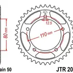 Couronne JT SPROCKETS 43 dents acier pas 530 type 2010