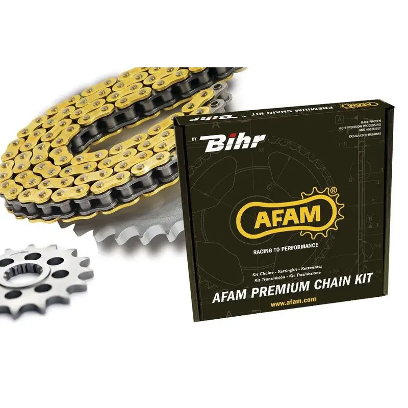 Kit chaine AFAM 520 type XSR (couronne ultra-light) KTM 620LC4 SUPERCOMP