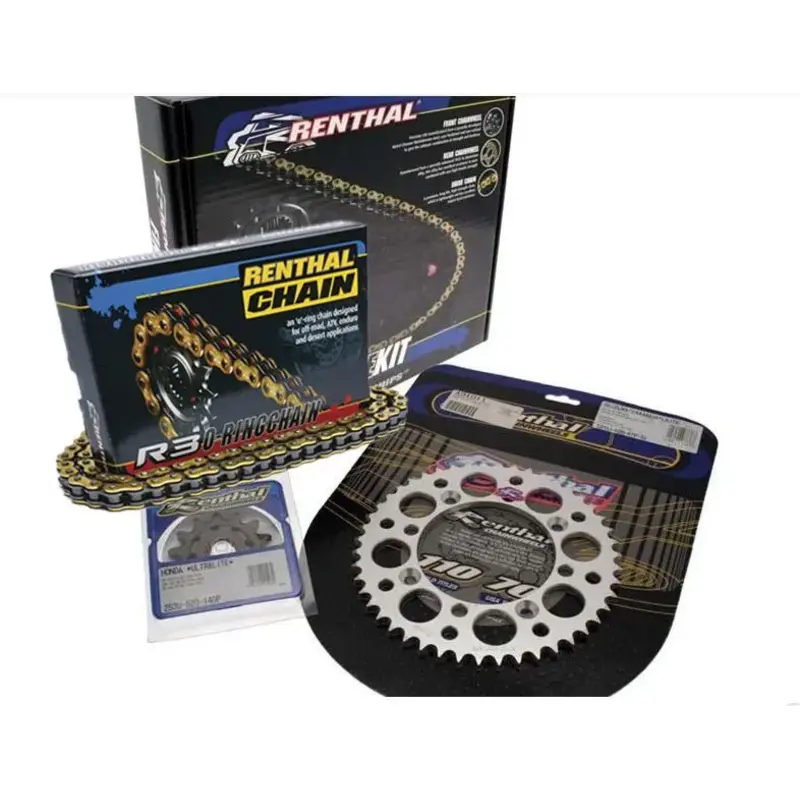 Kit chaîne RENTHAL 520 type R3-2 15/48 (couronne Ultralight™ anti-boue) KTM EXC250/300/400 Racing