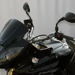 Bulle sport noire MRA Triumph 1050 Tiger