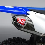 Ligne complète YOSHIMURA RS-4 Signature Series titane silencieux carbone/casquette carbone Yamaha YZ450F