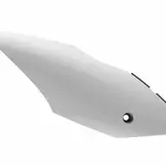 Plaques latérales POLISPORT restylé blanc Honda CR125R