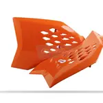 Ouïes de radiateur Polisport couleur origine 11-15 orange KTM SX65