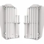 Cache radiateur POLISPORT blanc Yamaha YZ450F