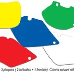 Fonds de plaque BLACKBIRD jaune Husaberg FE/TE