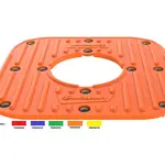 Caoutchouc de remplacement trepied POLISPORT orange