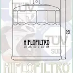 Filtre à huile Hiflofiltro Racing HF303RC Kawasaki