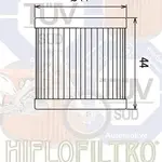 Filtre à huile Hiflofiltro HF139