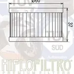 Filtre à huile Hiflofiltro HF137 Suzuki