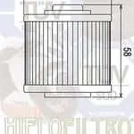 Filtre à huile Hiflofiltro HF145