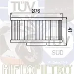 Filtre à huile Hiflofiltro HF144 Yamaha