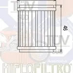 Filtre à huile Hiflofiltro HF141
