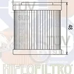 Filtre à huile Hiflofiltro HF154 Husqvarna