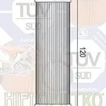 Filtre à huile Hiflofiltro HF631 Beta