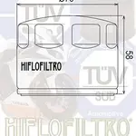 Filtre à huile Hiflofiltro HF565 Aprilia