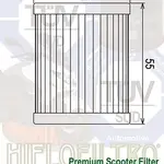 Filtre à huile Hiflofiltro HF972