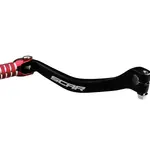 Selecteur de vitesse SCAR noir mat/embout rouge Honda CR125R