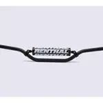Guidon Ø22,2mm avec barre RENTHAL Classic Replica Jimmy Button noir/mousse noire