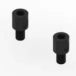 Kit adaptateur rétroviseur LIGHTECH M10 à M8 noir Ducati