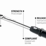 Clé dynamométrique Expert 3/8&quot; 10-50Nm