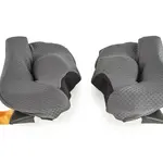 Mousses de joues ARAI Dry-Cool FCS 20mm pour casques RX-7 GP/Quantum (ép. standard XL-XXL) &amp; Quantum-ST/Quantum-ST PRO (ép. s