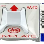 Ventilation supérieure centrale avant ARAI Front Top Duct Frost White pour casque MX-V