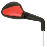 Rétroviseur droit V PARTS type origine noir/rouge Peugeot Vivacity 50