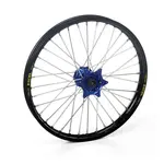 Roue arrière complète HAAN WHEELS 12x1.60 jante noir/moyeu bleu KTM/Husqvarna
