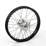 Roue avant complète HAAN WHEELS 21x2.15 jante noire/moyeu argent KTM 950/990