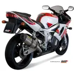 Silencieux MIVV Suono inox/casquette carbone Yamaha YZF-R6