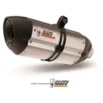 Silencieux MIVV Suono inox/casquette carbone Yamaha YZF-R6