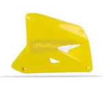Ouïes de radiateur Polisport jaune Suzuki RM85