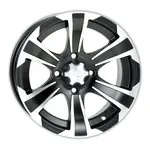 Jante Utilitaire ITP SS312 noir mat/alu quad 12x7 4x110 5+2