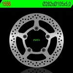 Disque de frein arrière NG 1556 rond fixe Triumph Trophy 1215