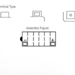 Batterie YUASA 12N14-3A conventionnelle