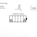 Batterie YUASA 12N5-3B conventionnelle