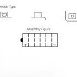 Batterie YUASA 12N5.5-4A conventionnelle