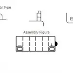 Batterie YUASA 12N9-3B conventionnelle