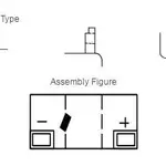 Batterie YUASA 6N6-3B conventionnelle
