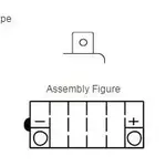 Batterie YUASA Y50-N18L-A conventionnelle