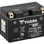 Batterie YUASA YT12A-BS sans entretien livrée avec pack acide