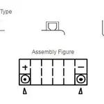 Batterie YUASA YTX12-BS sans entretien livrée avec pack acide