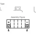 Batterie YUASA YTX16-BS sans entretien livrée avec pack acide