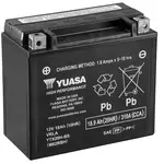 Batterie YUASA YTX20H-BS sans entretien livrée avec pack acide