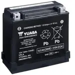 Batterie YUASA YTX20HL-BS-PW sans entretien livrée avec pack acide