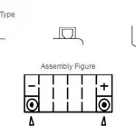 Batterie YUASA YTX7L-BS sans entretien livrée avec pack acide